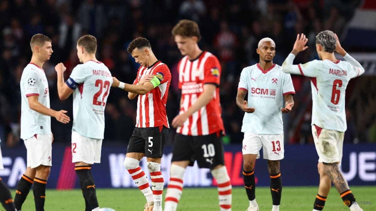 PSV تحت کنترل شاختار، فنرباغچه با رم در بازگشت به لیگ قهرمانان تساوی میکند