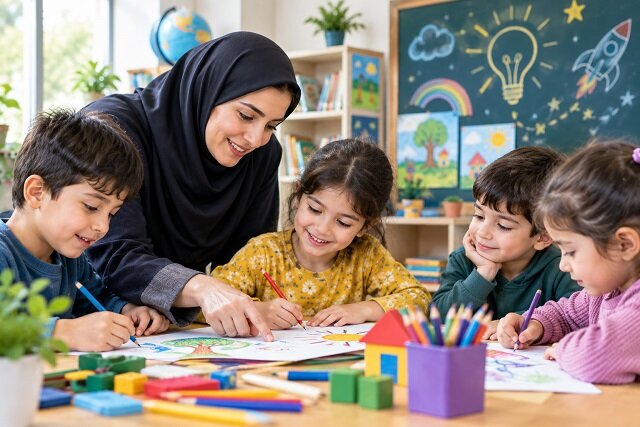 معلمان؛ راهنمایان مسیر خیالپردازی و خلاقیت کودکان