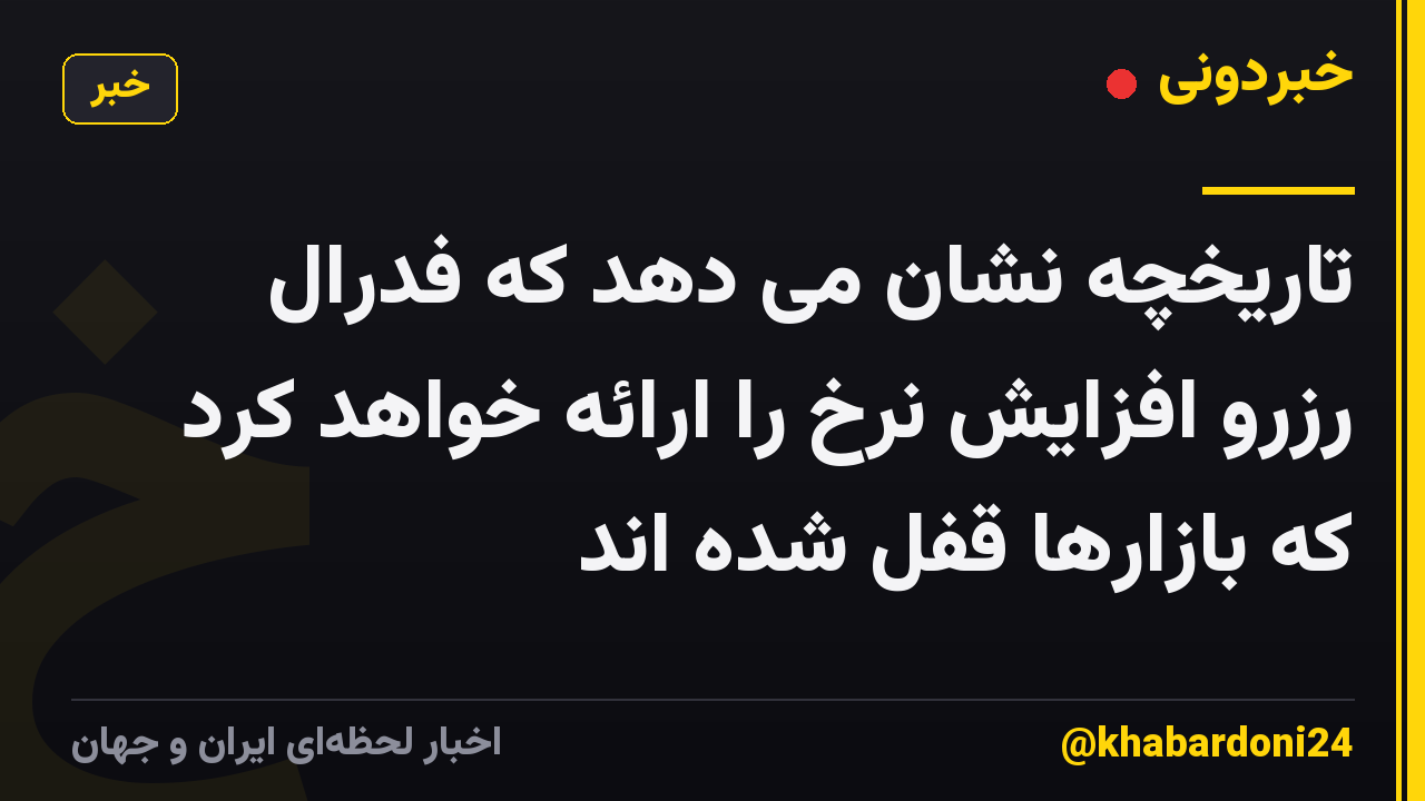 تاریخچه نشان می دهد که فدرال رزرو افزایش نرخ را ارائه خواهد کرد که بازارها قفل شده اند
