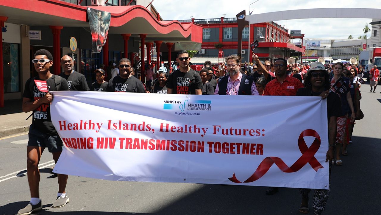 فیجی HIV را یک بحران ملی با افزایش تشخیص ها اعلام کرد