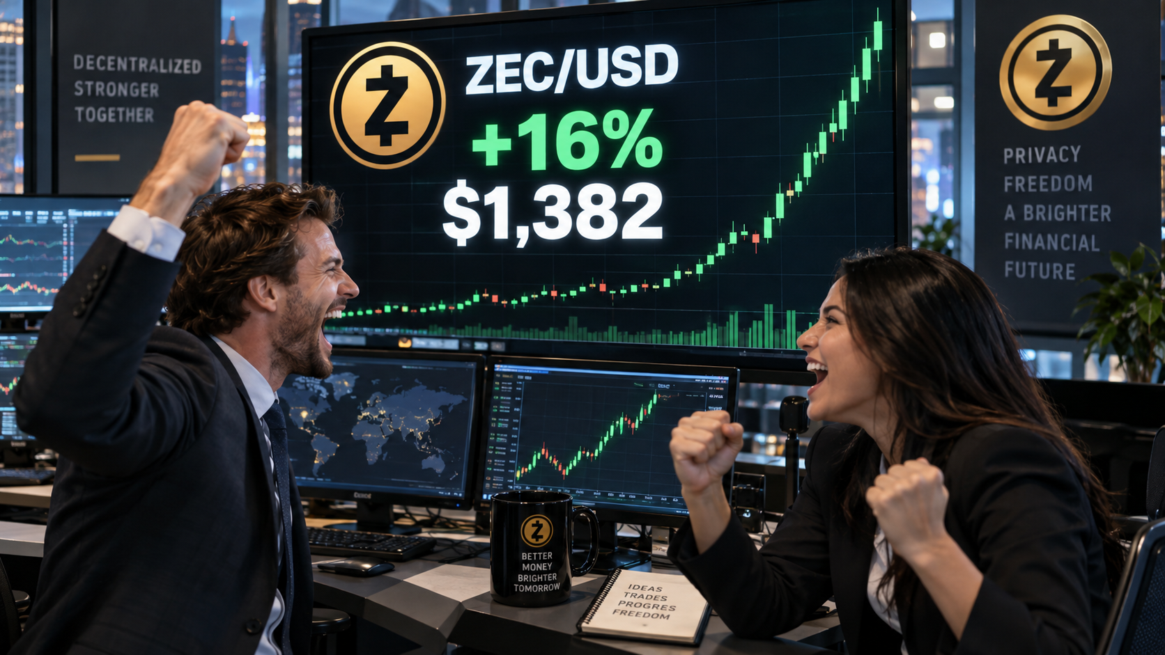 چرا Zcash با فروختن بازار کریپتو 16 درصد رشد می کند: آیا ZEC می تواند به 1750 دلار برسد؟
