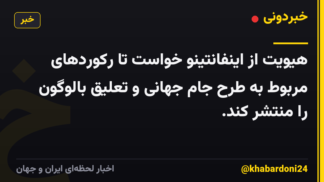 هیویت از اینفانتینو خواست تا رکوردهای مربوط به طرح جام جهانی و تعلیق بالوگون را منتشر کند.