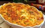 طرز تهیه لازانیای سیب زمینی با سس قارچ