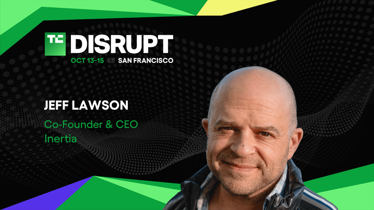 شرط بزرگ بعدی جف لاوسون، یکی از بنیانگذاران اینرسیا، فیوژن است: در TechCrunch Disrupt 2026 وارد آن شوید.