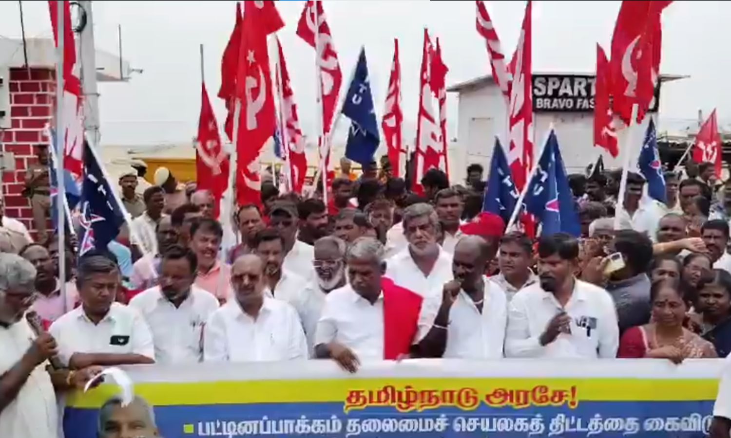 TVK Ally CPI(M) نسبت به دبیرخانه ساحلی جدید مارینا هشدار داد
