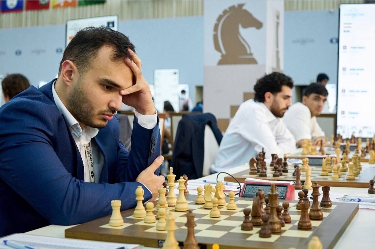 المپیاد جهانی شطرنج؛ پیروزی قاطع مردان ایران مقابل مولداوی