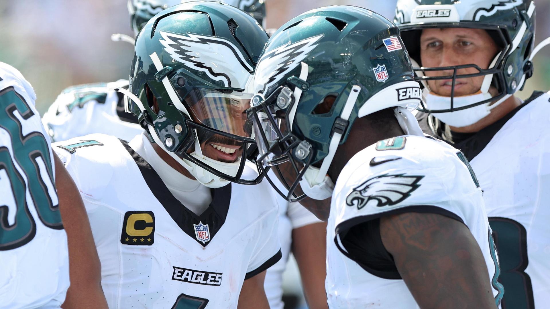 Jalen Hurts برای TD در 9 ثانیه مانده به داریوش کوپر ضربه می زند تا ایگلز را 24-20 از مقابل Titans عبور دهد.