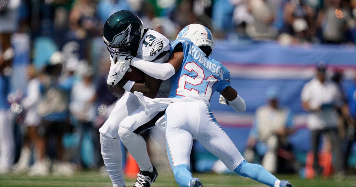توپ بازی، سه ستاره و تجزیه و تحلیل تعداد فوری: هفته 2، Eagles at Titans