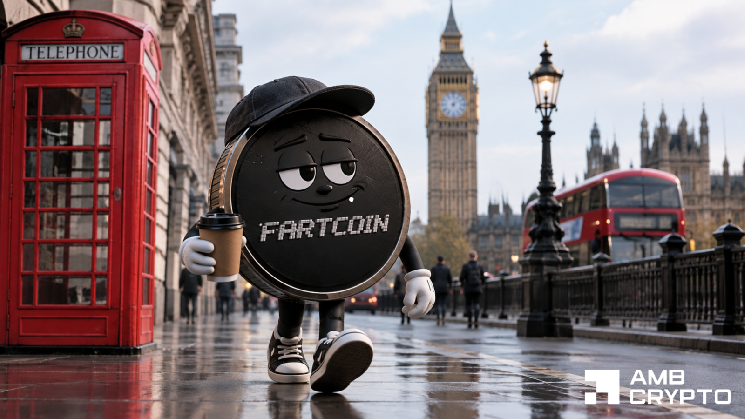 آیا FARTCOIN می تواند افزایش 80 درصدی خود را از آگوست 2026 تکرار کند؟ نمودار می گوید…