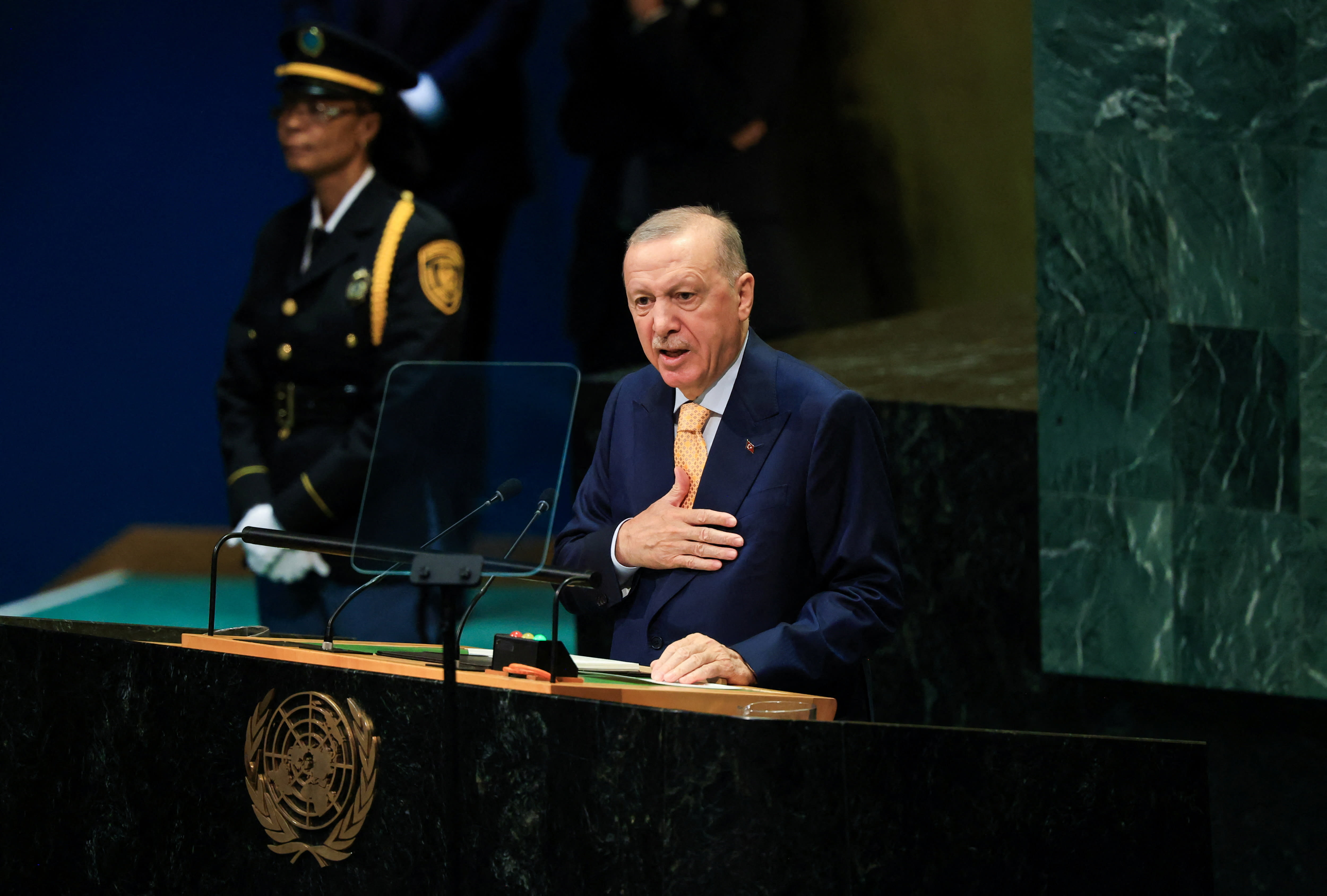 حمله کاتز به «سلطان کاغذی» اردوغان به دلیل سخنرانی در شورای امنیت