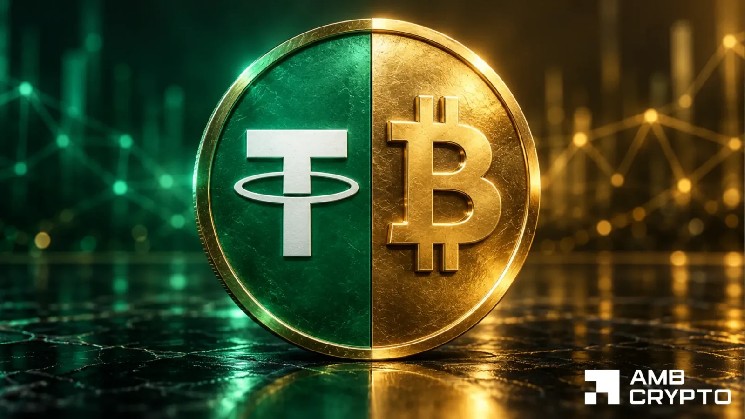 USDT تتر در حال بازگشت به بیت‌کوین است - معنای آخرین سیگنال