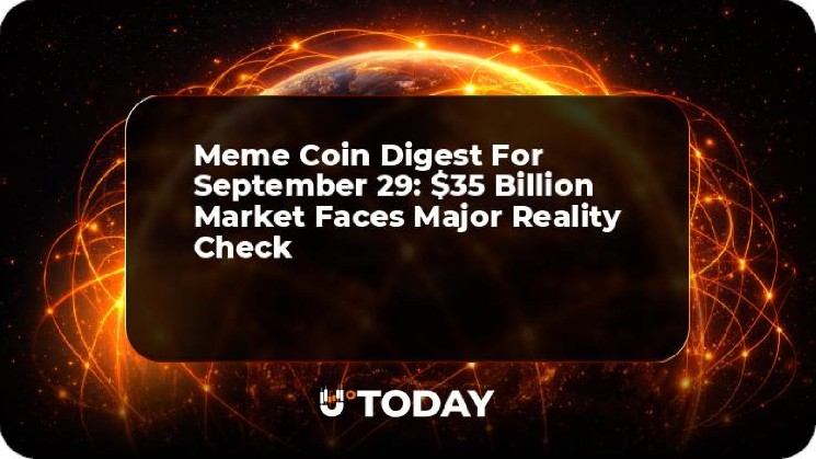 خلاصه Meme Coin برای 29 سپتامبر: بازار 35 میلیارد دلاری با بررسی واقعیت اصلی روبرو می شود