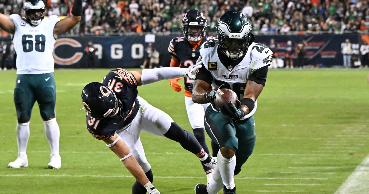 توپ بازی، سه ستاره و تجزیه و تحلیل تعداد فوری: هفته 3، Eagles at Bears