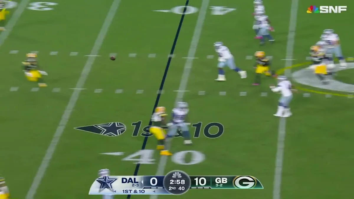 هایلایت های Cowboys vs Packers در هفته ششم